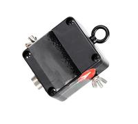 YUGSHNKFC Communication Balun Adapter 49: 1 for End Fed Wire Setup, 1.8-30MHz Feed Link with Coax Connector and Top Loop