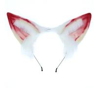 YUGSHNKFC Ear Hairhoop for Women Bendable Plush Hairband Maid Cosplay Headband Party Costume Role Play Headdress