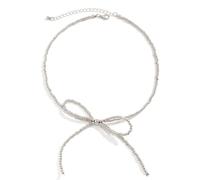 YUGSHNKFC Elegant Bowknot Chain Necklace Long Lasting Stylish Jewelry Bowknot Ear Pendants Fashion Bracelet for Women Girls