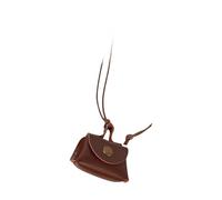 YUGSHNKFC Elegant Leather Necklace with Coin Purse Pendant for Women Long Sweater Chain Headphone Bag Charm Neckchain Accessory