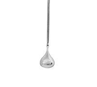 YUGSHNKFC Elegant Long Teardrop Pendant Necklace Adjustable Length Choker Sweater Chain Stylish Jewellery for Women and Girls