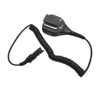 YUGSHNKFC Ergonomic Shoulder Clip Speakers Microphone With Antislip Design For PMMN4076 Industrial Communication Systems