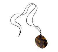YUGSHNKFC Fashionable Comb Pendant Necklace Unique Comb Shaped Necklace in Long Rope Elegant Neck Jewelry For Stylish Women