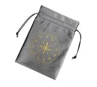 YUGSHNKFC Flannel Tarot Drawstrings Bag Dices Party Storage Bag Jewelry Runes Pouches Organizers for Tarot &