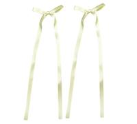YUGSHNKFC Flat Clips Hairpin 2000s Balletcore Headdress Bunches Accessories Elegant Bowknot Headdress