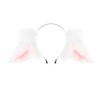 YUGSHNKFC Foxes Cat Long Furs Ears Headband Headwear Wolf Animal Furry Ears Hair Hoop Anime Ear Headband Halloween Cosplay Costume