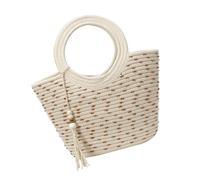 YUGSHNKFC Friendly Oversized Straw Beach Bag Women Holiday Essential Storage Bag Practical Spacious Handbag For Outdoor Large Capacity Beach Essential