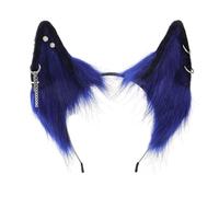 YUGSHNKFC Furry FoxEar Hairhoop for Women Plush Hairband LolitaStyle Costume Headband Party Props Headdress Halloween Accessories