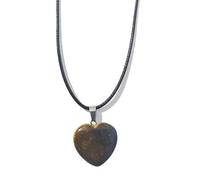 YUGSHNKFC Geometric Healing Crystals Necklace Natural Semi-Precious Chakras Gemstones Amulet Charm Protective Necklace
