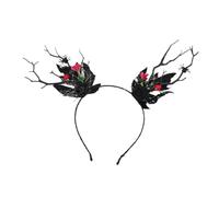 YUGSHNKFC Gorgeous Flower Headband Branches Spiderling Cosplay Accessories Headdress with Foliage Branches Party Wear