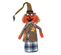 YUGSHNKFC Halloween Plush Stuffed Witch Black for Cat Pumpkin for Halloween Festival Decorations Home Party Decor