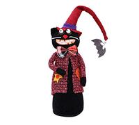YUGSHNKFC Halloween Plush Stuffed Witch Black for Cat Pumpkin for Halloween Festival Decorations Home Party Decor