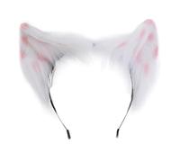YUGSHNKFC Handmade Cartoon Kitten Ear Hair Hoop Woman Halloween Makeup Headband for Carnivals Cosplay Hair Accessories