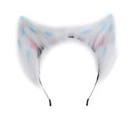 YUGSHNKFC Handmade Cartoon Kitten Ear Hair Hoop Woman Halloween Makeup Headband for Carnivals Cosplay Hair Accessories