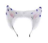YUGSHNKFC Handmade Cartoon Kitten Ear Hair Hoop Woman Halloween Makeup Headband for Carnivals Cosplay Hair Accessories