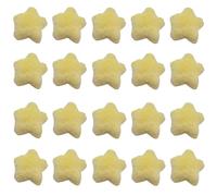 YUGSHNKFC Handmade Hairhoop Appliques Plush Star Set of 20 for Headbands Jewelry Making Craft Hairclip Sewing Garment