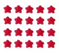 YUGSHNKFC Handmade Hairhoop Appliques Plush Star Set of 20 for Headbands Jewelry Making Craft Hairclip Sewing Garment
