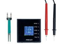 YUGSHNKFC Intelligent Bridge Tweezer Featuring 5 Frequency Gear 1.54inch Color Display For Resistance Capacitance Testing