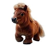 YUGSHNKFC Interactively Electric Ponies Plush Toy Auto Movement and Sound for Children Entertainment and Emotional Development Lovely Toy