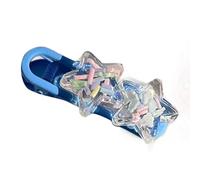 YUGSHNKFC Jelly Star Y2K-Style Clear Resin Hairpin Sweet Handmade Pins Hairpin Accessories for Women Girls Side Bangs Clip