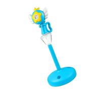 YUGSHNKFC LED Bubble Blower Toy with Rotating Head and Automatic Blowing Feature for Kids Outdoor Gathering Event Entertainment Bubble Maker