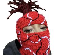 YUGSHNKFC Leopard Crochet Hat for Women Men Cosplay Picture Props Scary Cosplay Halloween