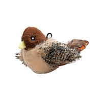 YUGSHNKFC Lovely Plush Bird Toy with Realistic Bird Sounds for Boredom Cats Chasing and Encourage Engaging Fun