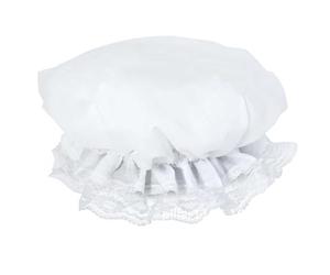 YUGSHNKFC Maid Hat White Classical Lace for Game Challenge, Themed Parties and Photography Outfit Granny Props Unisex Baby