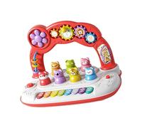 YUGSHNKFC Multifunctional Keyboard Whac Mole Toy Interactive Musical Game Toy for Children Educational Fun Safe ABS Build Toddler Interactive Whac Mole Keyboard Musical Instrument