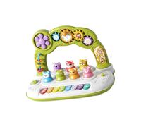 YUGSHNKFC Multifunctional Keyboard Whac Mole Toy Interactive Musical Game Toy for Children Educational Fun Safe ABS Build Toddler Interactive Whac Mole Keyboard Musical Instrument
