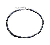 YUGSHNKFC Multifuntional Eye Stone Necklace with, Blue dot