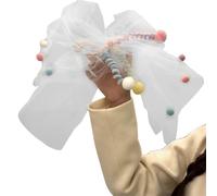 YUGSHNKFC Pastoral Oversized Bowknot Shape Hair Clip Christmas Hair Accessories for Women Party Hairpins