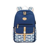 YUGSHNKFC Practical Canvas Backpack For Students Large Capacity School Bag For Teens Adjustable Strap Casual Travel Rucksack Student Backpack For College