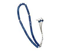 YUGSHNKFC Prayer with 33 Cylindrical Glass Beads Elegant Design for Religious Devotion and Fashionable Accessory Multi Color Rosary