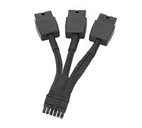 YUGSHNKFC Premium 18AWG 3x8Pin to 12+4Pin 12VHPWR PCIe 5.0 GPU Power Cable | 600W High-Current Connector for RTX 3060Ti/3070/3080/3090/4090 | ATX 3.0 PSU Adapter