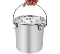 YUGSHNKFC Professional 3L / 5L Milk Collection Pail Stainless Steel for Dairy Farm Animals Goat Milking Equipment Parts