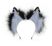 YUGSHNKFC Realistic Wolf Ear Headbands Carnivals Party Plush Headpiece Movie Enthusiasts Party Role Play Animes Makeup Hairband