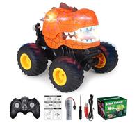 YUGSHNKFC Remote Control Stunt Car Spray Dinosaur Toy 360 Rotating Uprights Driving Drift Toy Electronic Gifts for Kid Adult Remote Control Stunt