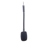 YUGSHNKFC Replacement 3.5mm Detachable Boom Microphone Game Microphone for Gold Plate 3.5mm Noise Cancelling Microphone