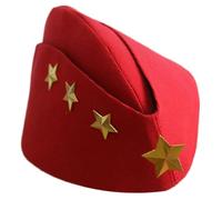 YUGSHNKFC Sailors Captain ' s Caps Stewardess Pillbox Hat Perfect for Role Play Lovers and Themed Event Halloween Role Play Breathable Dance Caps Costume Hat