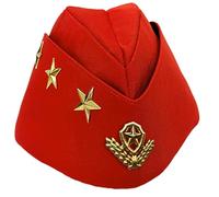 YUGSHNKFC Sailors Captain ' s Caps Stewardess Pillbox Hat Perfect for Role Play Lovers and Themed Event Halloween Role Play Breathable Dance Caps Costume Hat