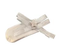 YUGSHNKFC Silver Hair Clip Bows Star Simple Hairpin Sweet Handmade Pins Hairpin Accessories for Women Girls