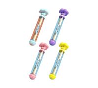 YUGSHNKFC Splash Play Set 4 Pack, Easy Fill Pull Pump Water Toys with Mixed Colors, Tube Shape, and Ready to Share Group Toy Value Toy Refill Outdoor Play Mixed Colors