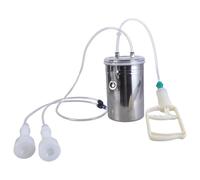 YUGSHNKFC Stainless Steel Manual Milker Milking Machine Simple Operations Milking Device For Small Scale Milk Production