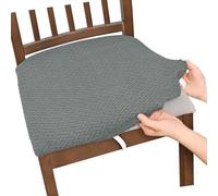 YUGSHNKFC Stretch Dining Chair Seats Covers Stripeds Grids Elastic Upholstered Chairs Cushions Slipcover AntiDirty Protectors Removable Elastic Chair Covers