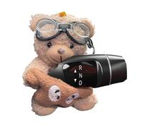 YUGSHNKFC Stuffed Auto Dashboard Interior Decoration Soft Plush Doll Suitable for Rearview Reflector Wiper Turn Signals Flower Candy Bear Car Decoration