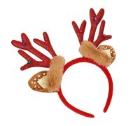 YUGSHNKFC Sweet Christmas Live Broadcast Hairband Women Students Photoshoots Hairband Reindeer Shape Photography Headbands