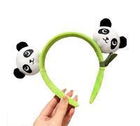 YUGSHNKFC Sweet Halloween Live Broadcast Hairband Women Students Photoshoot Hairband Stuffed Panda Shape Cosplay Headbands