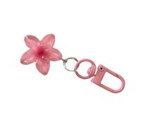 YUGSHNKFC Sweet Styles Sturdy Acrylic Flower Keychain Portable and Sturdy Jewelry Accessory Convenient for Everyday Casual Use