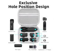 YUGSHNKFC Travel Friendly Storage Bag Case for Pocket 3 Carrying Case Mesh Pocket Store & Transport Your Accessories